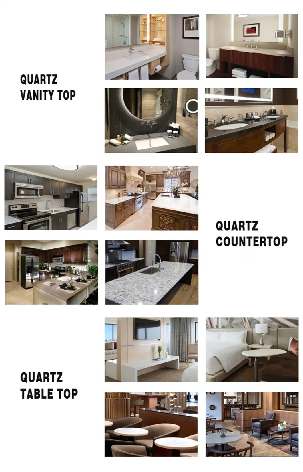 Quartz Artificial Stone Slab Countertop Artificial White Quartz Countertop Quartz Slab Carrara