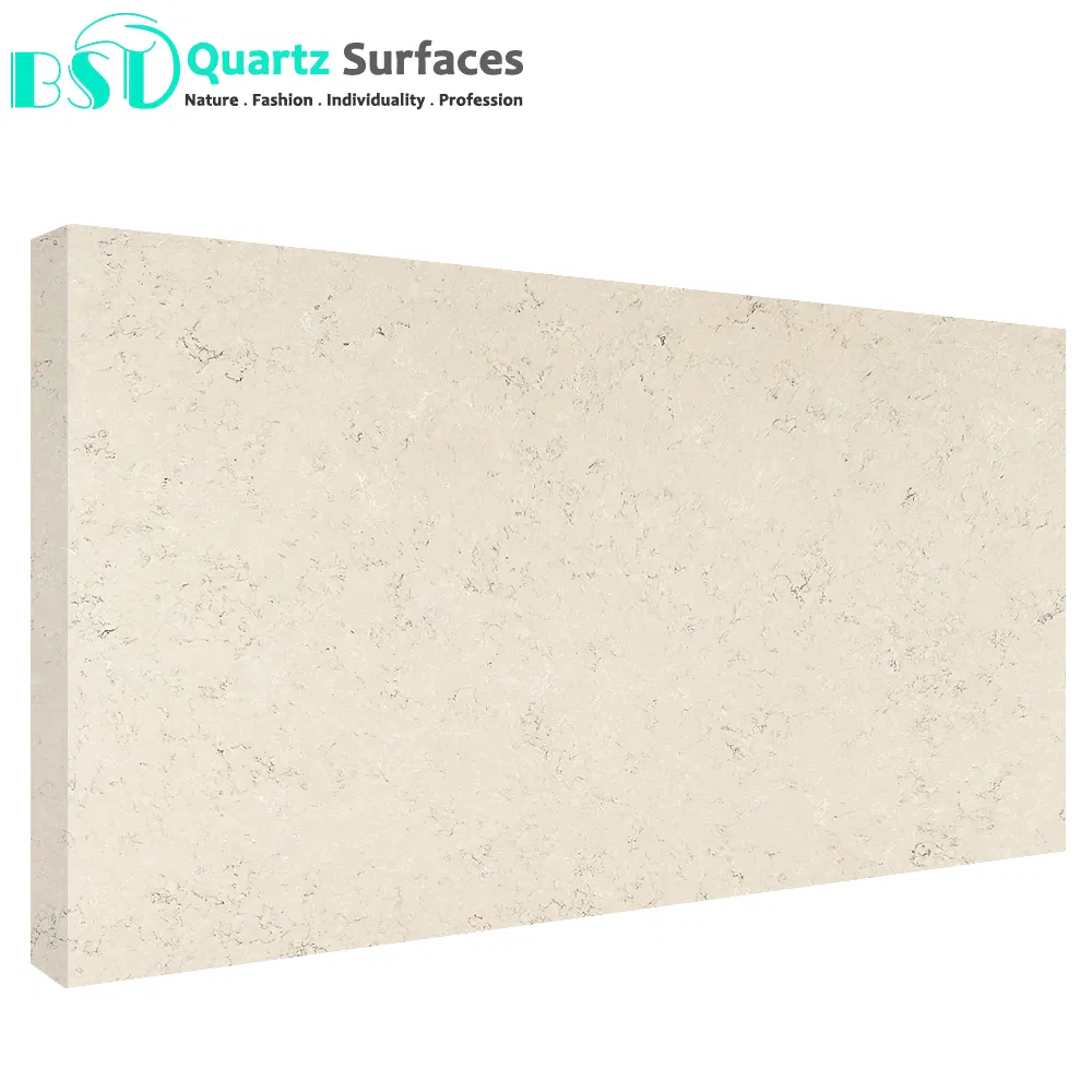 Losas de piedra de cuarzo gris de Carrara que imitan el aspecto del mármol natural