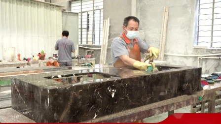 Losa de cuarzo de piedra de cuarzo de ingeniería para encimera